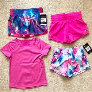 Bundle of girls athletic wear size  4/5